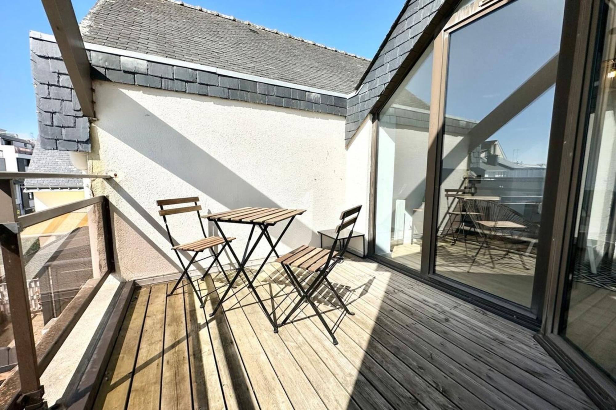 T2 Neuf Top Cocooning Terrasse - Face A La Mer Ploemeur Buitenkant foto