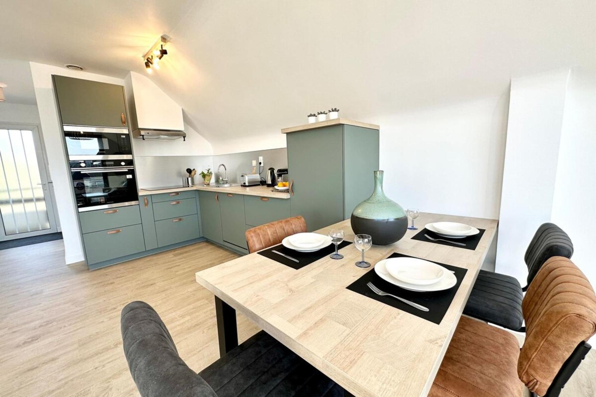 T2 Neuf Top Cocooning Terrasse - Face A La Mer Ploemeur Buitenkant foto